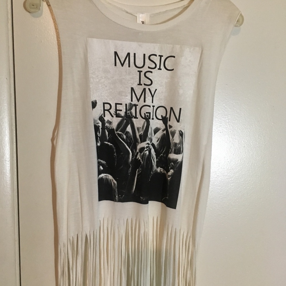 Pop Top Ladies Long Tank Top. Pre-Owned.Size(M).